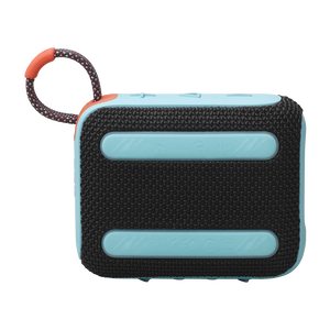 JBL Go 4 - Black and Orange - Ultra-Portable Bluetooth Speaker - Back